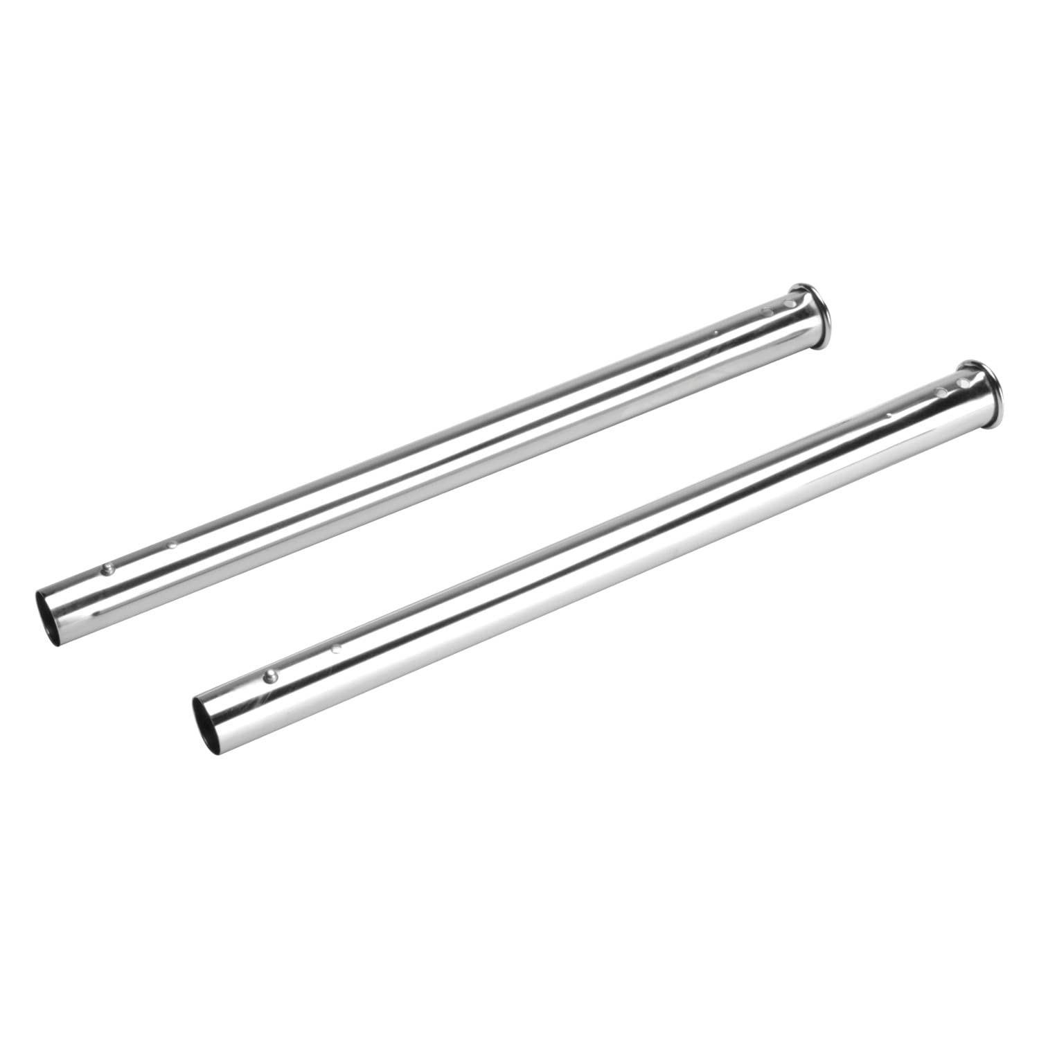 -NuTone CT132 2-Set Chrome Button Lock Wand Central Vacuum Hose Attachment