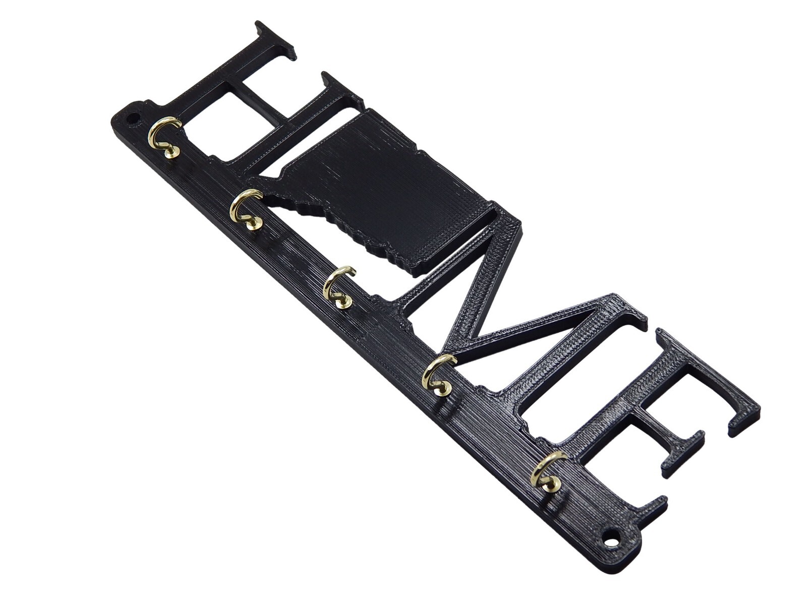 Connecticut Home State Shape Key Holder Hanger Rack Hooks Housewarming Wall Gift
