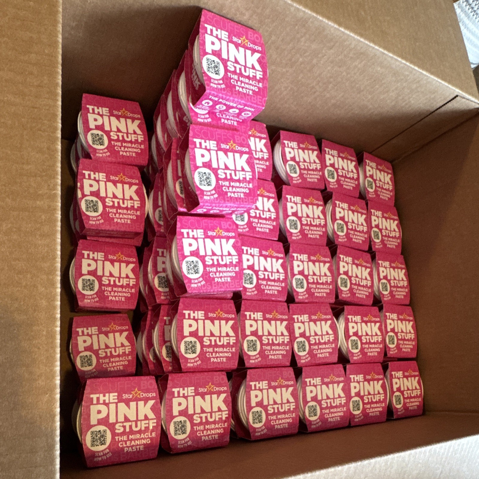 119 count of Star Drops The Pink Stuff Miracle Cleaning Paste 60g Deep Cleaner