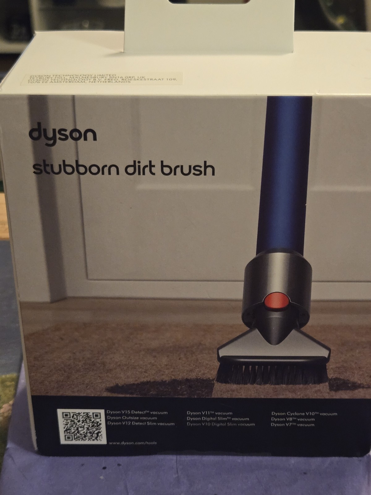 Genuine Dyson Stubborn Dirt Brush Attachment Tool 971429-01 New In Box OEM