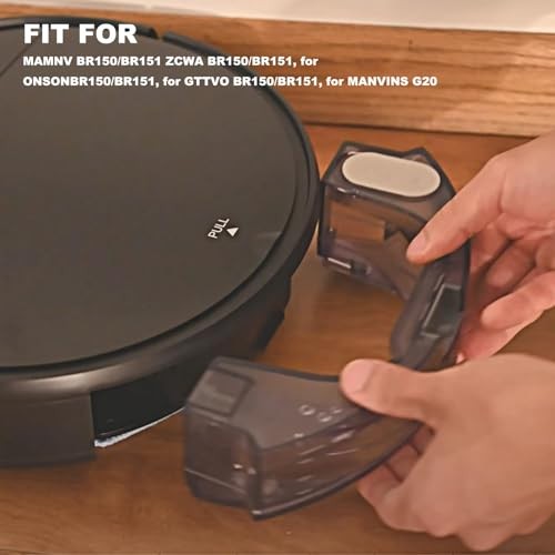 Robot Vacuum Replacement Parts Fit for MAMNV BR150/BR151, for 1pc- Watertank