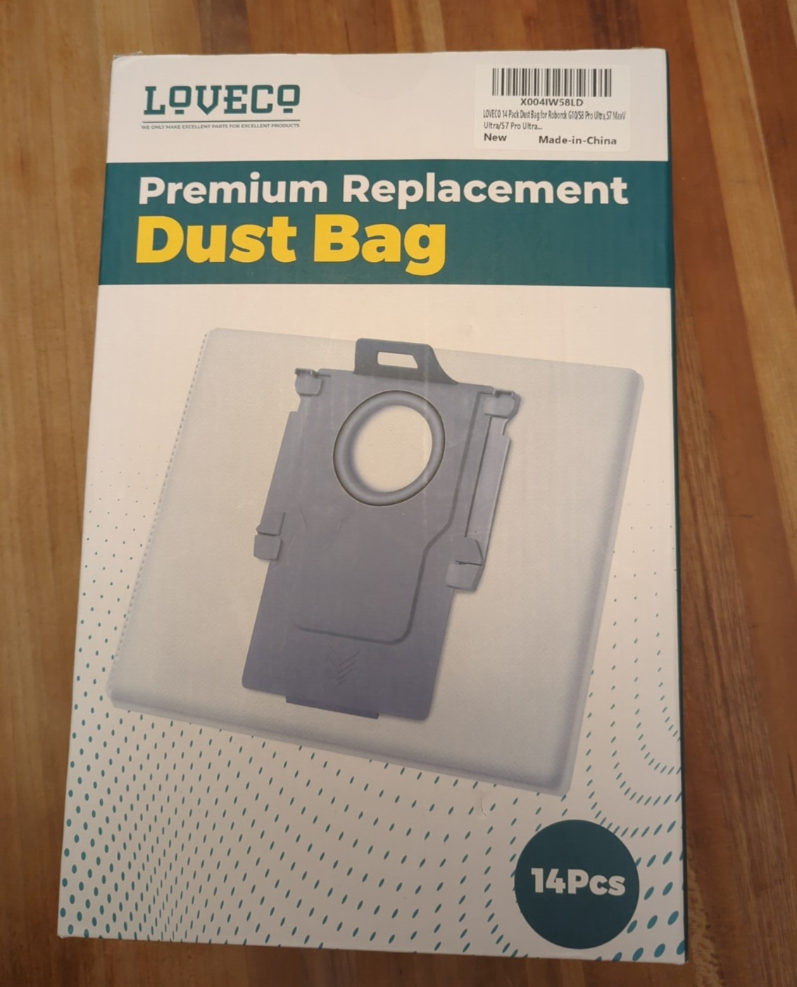 14pk Dust Bags for Roborock Q Revo, S8 MaxV Ultra, S7 MaxV, Q7, Q5 Replacement