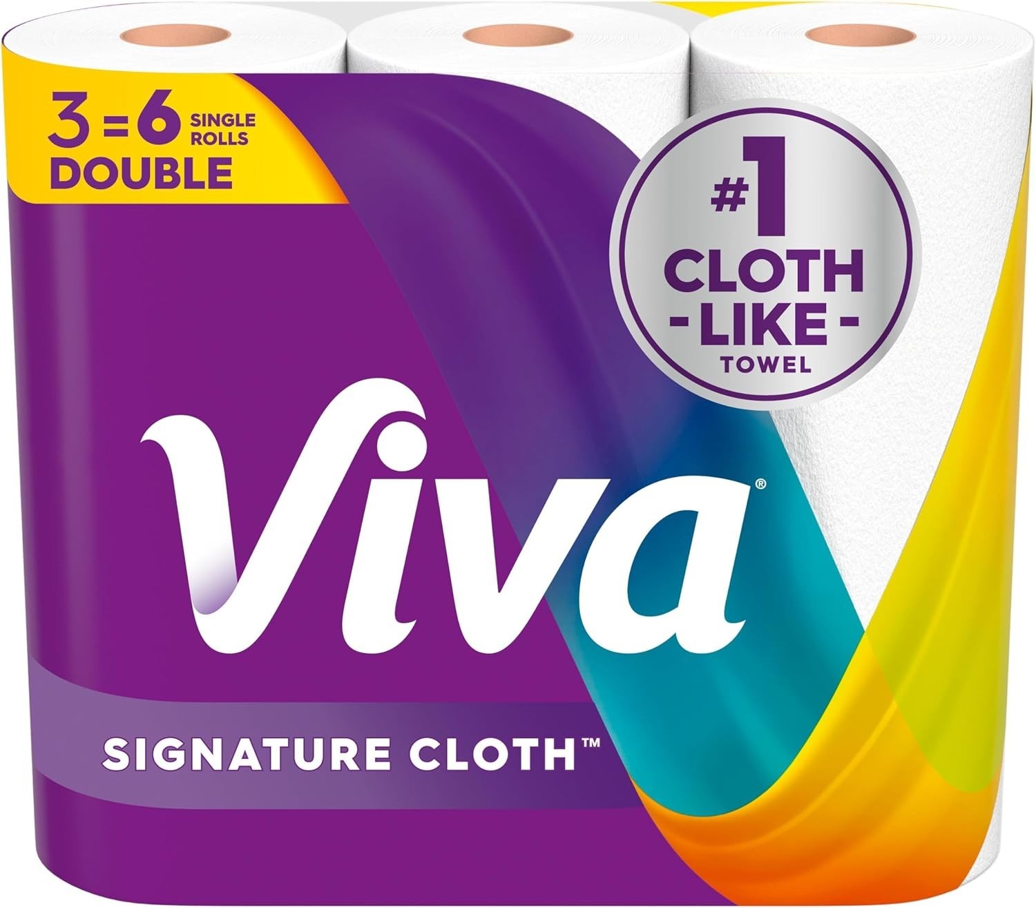 Viva Signature Cloth Paper Towels, Choose-A-Sheet Size Packaging May Vary