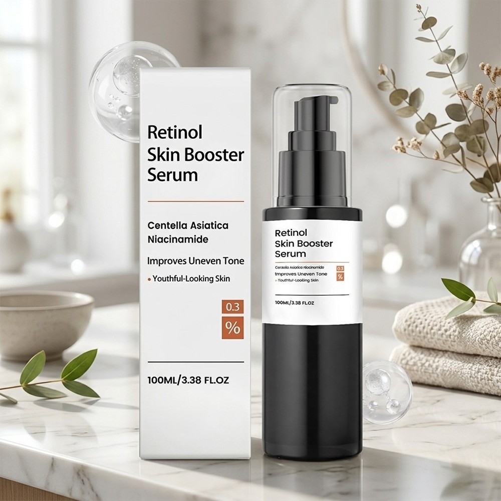 Retinal Skin Booster Serum, Beginner Friendly, Non Irritating, Retinol for Face
