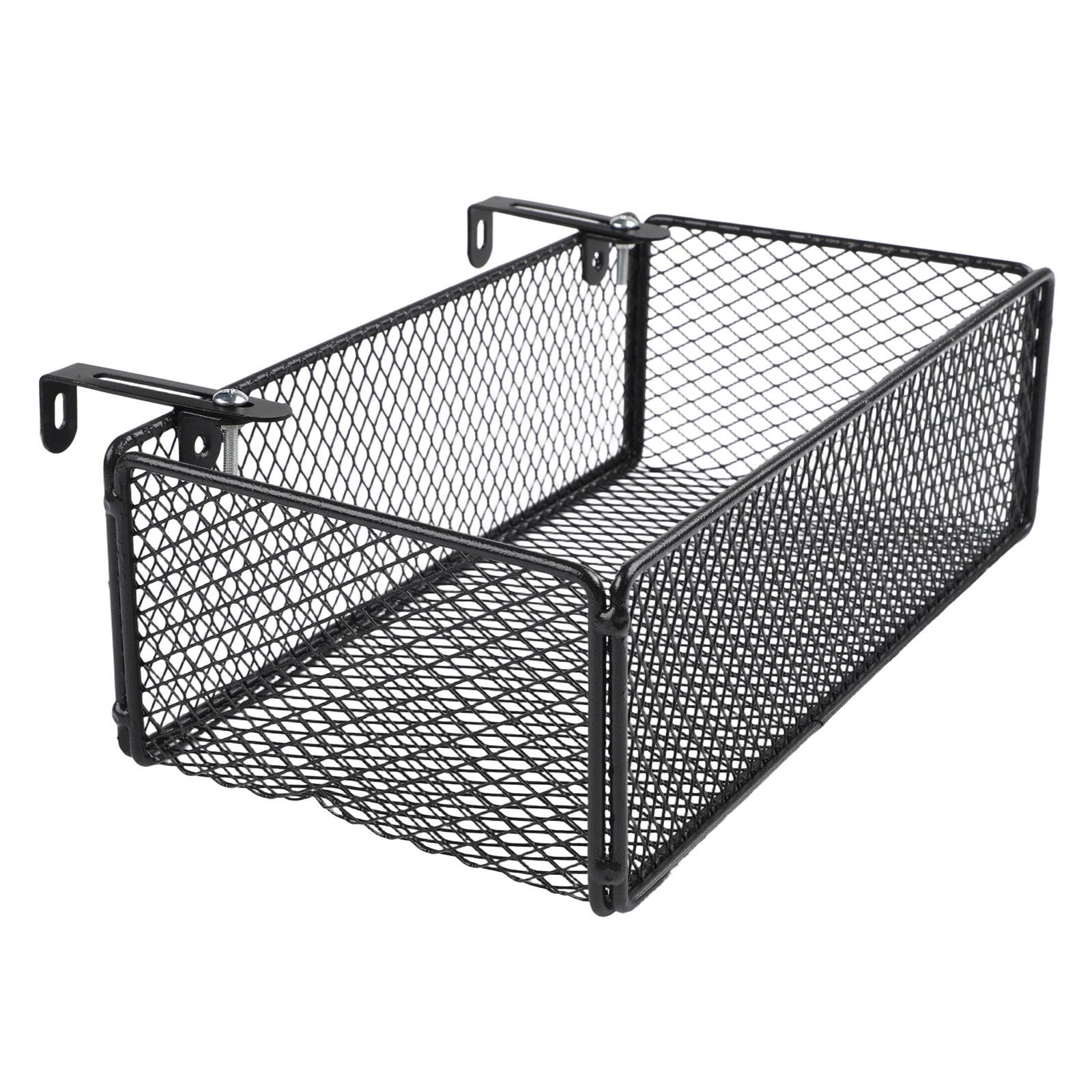 Simple Assembly Iron Hanging Basket for Organizing Bedroom Essentials 27 15 9cm