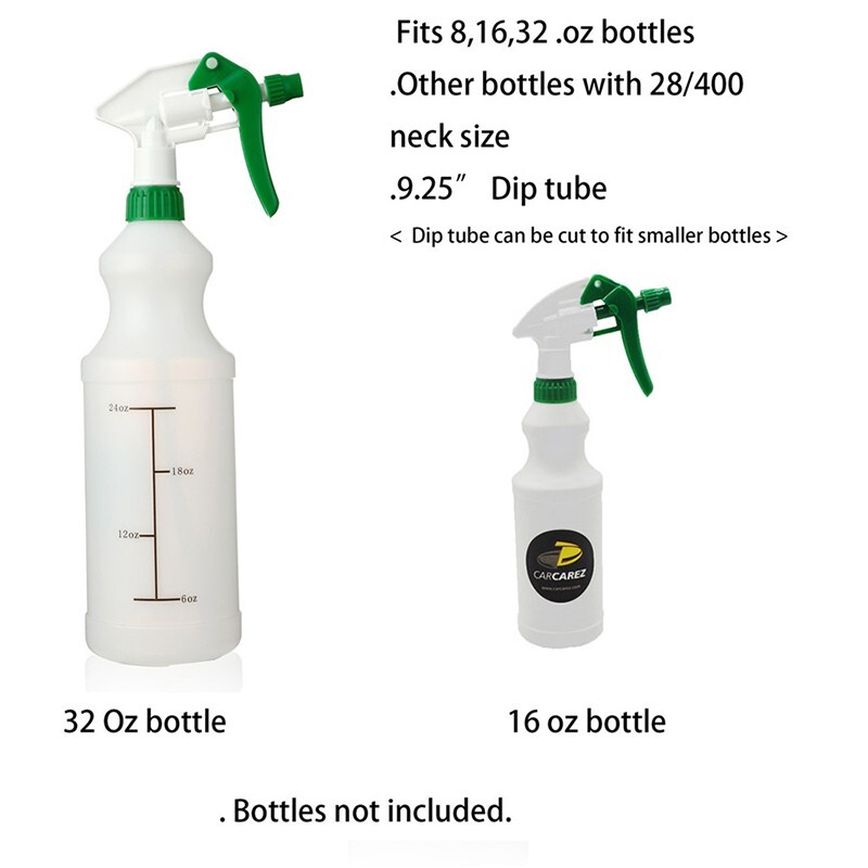 12 Pcs Heavy Duty Chemical Resistant Trigger Sprayer Spray Bottle Nozzle Head