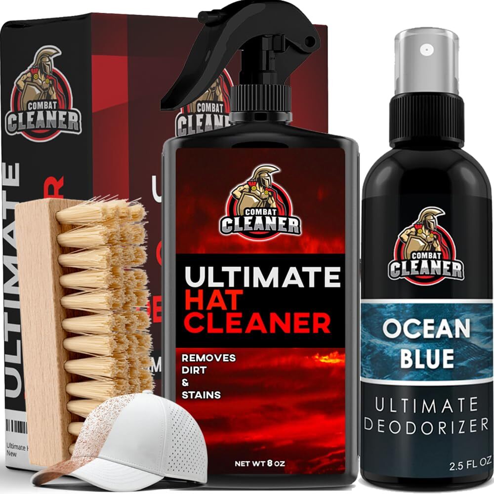 Ultimate Hat Cleaner Kit Used for All Types of Hats Hat Cleaner Kit + Deodorizer