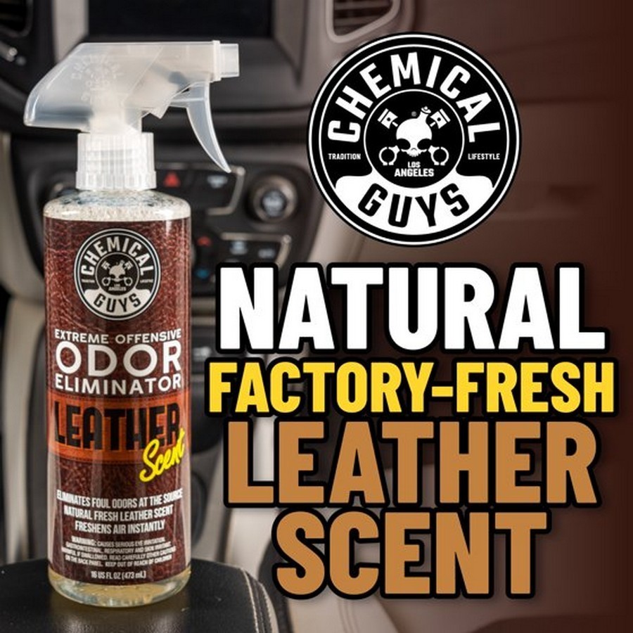 Chemical Guys Extreme Offensive Odor Eliminator Leather Scent (16 oz) US