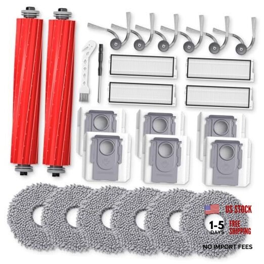 QV 35A Replacement Accessories for Roborock QV 35A / QV 35S / Qrevo S Pro