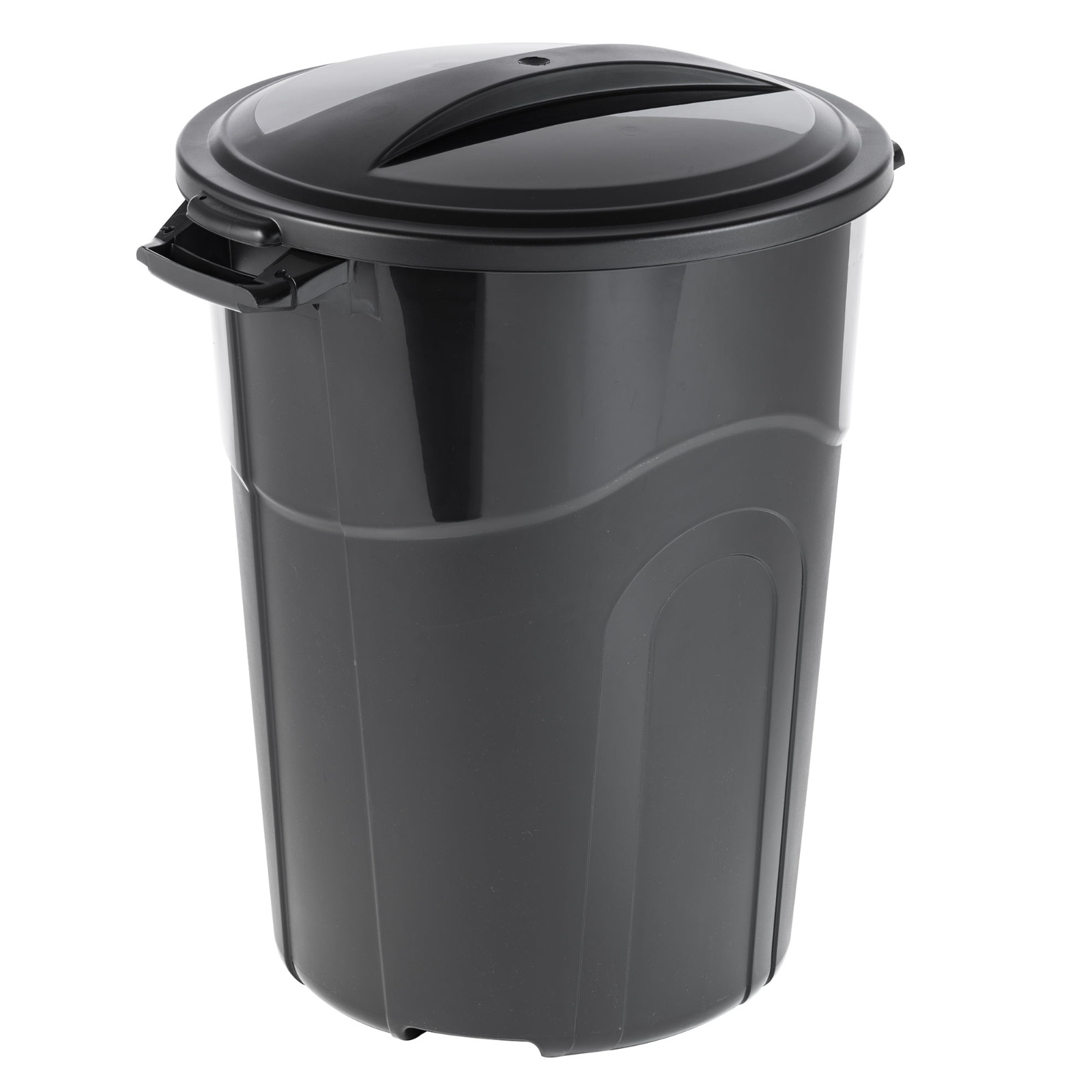 Hyper Tough 32 Gallon Heavy Duty Injection Molded Trash Can with Click Lock Lid