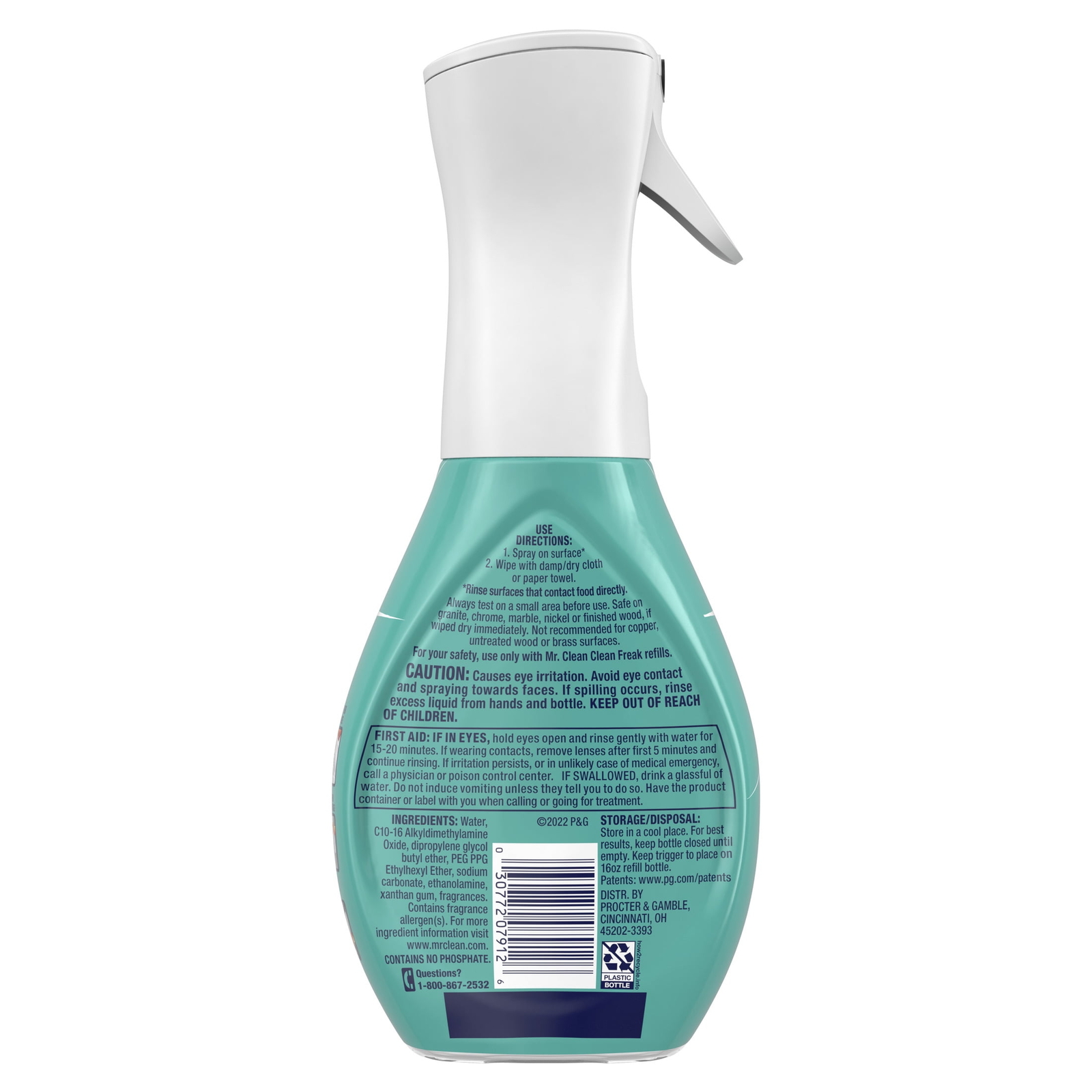 Clean Freak All Purpose Cleaner Spray, Multi-Surface Cleaning, 16 fl oz