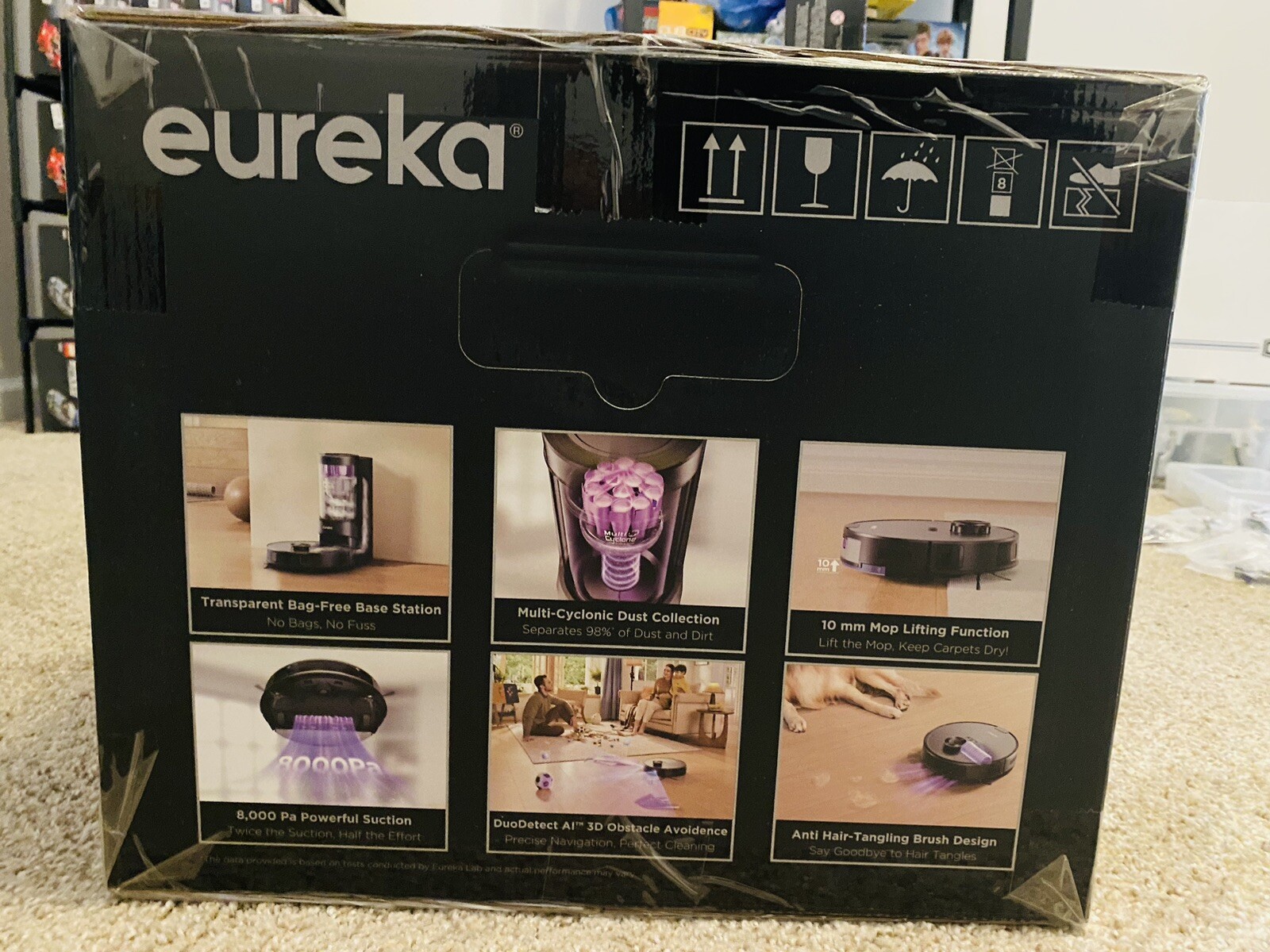 Brand New! – Eureka E20 Plus Robot Vacuum Mop & Bagless Self Emptying Station