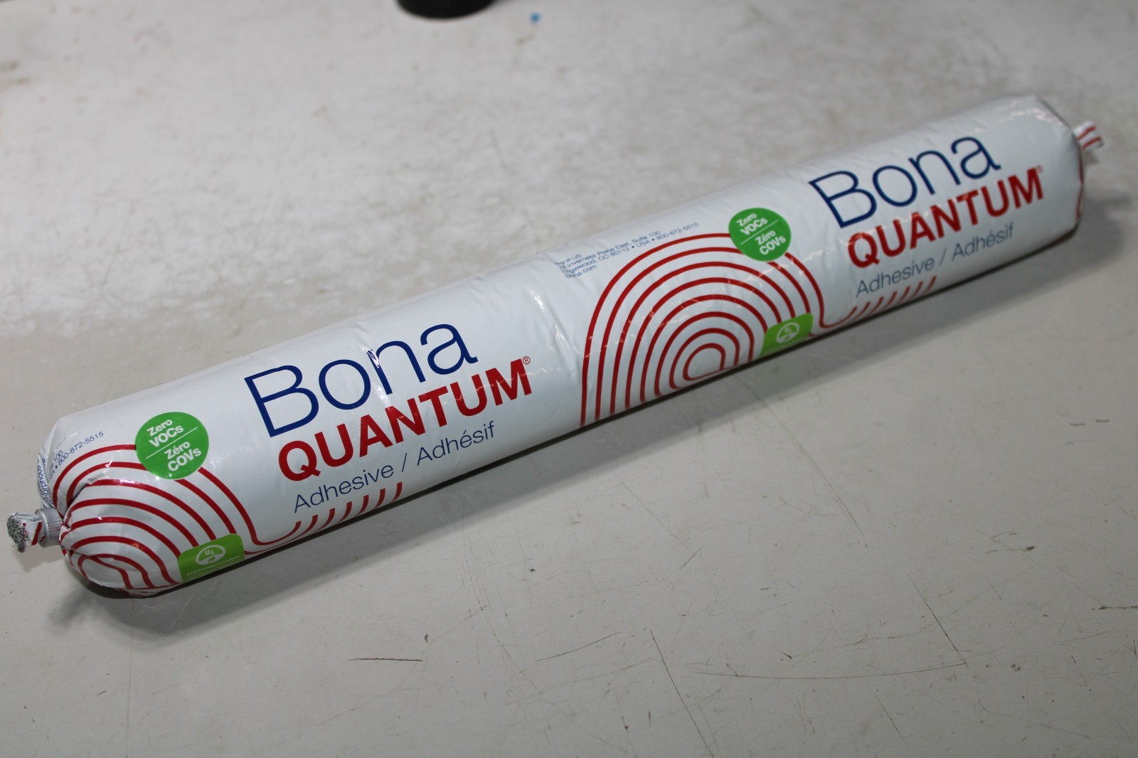 Bona Quantum R850T Wood Floor Adhesive 20.3 oz. (600 ml) Glue Sausage (CASE -12)