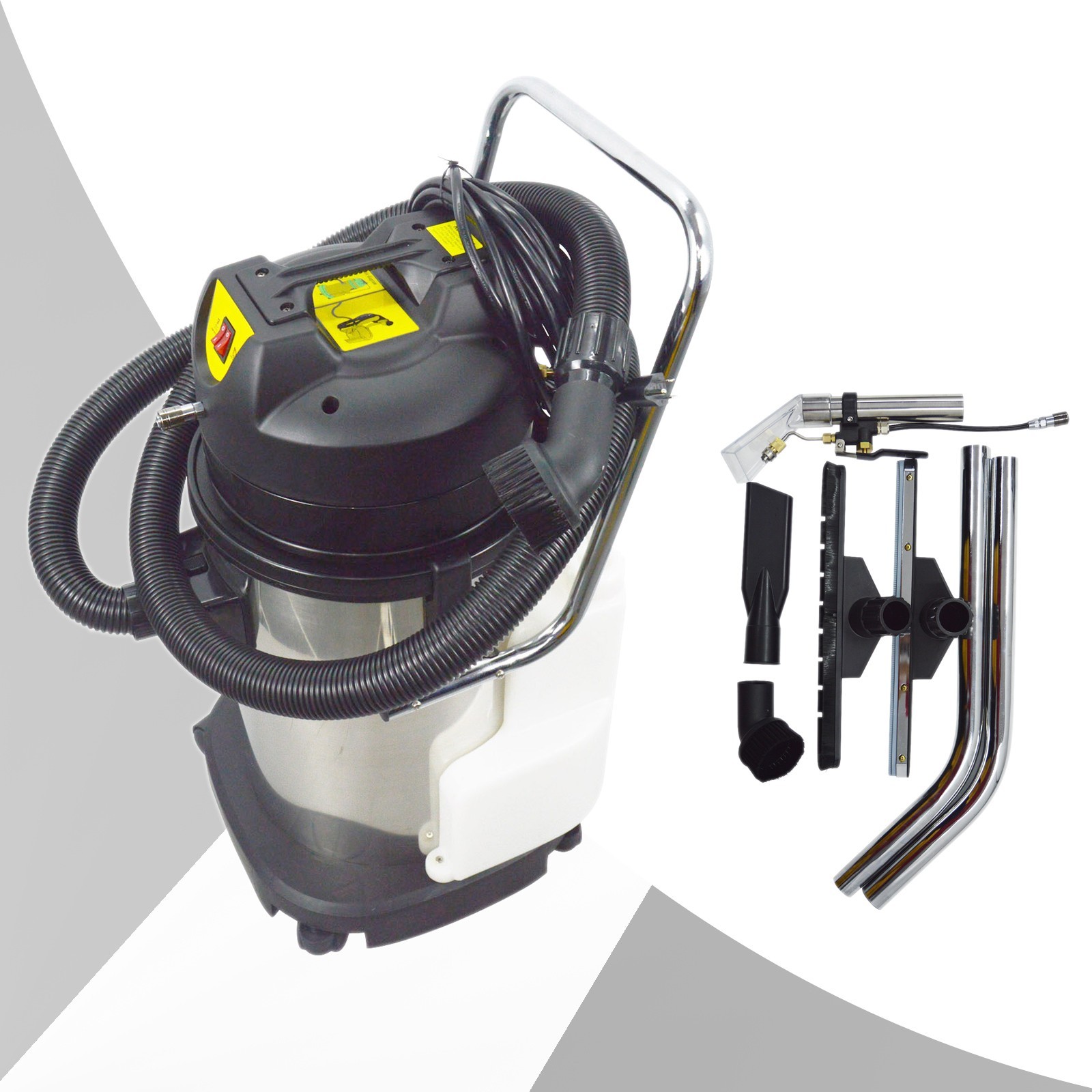 Carpet Extractor Machine (110V, 1000W / 1.3HP, 40L, Spray, Scrub and Drain)