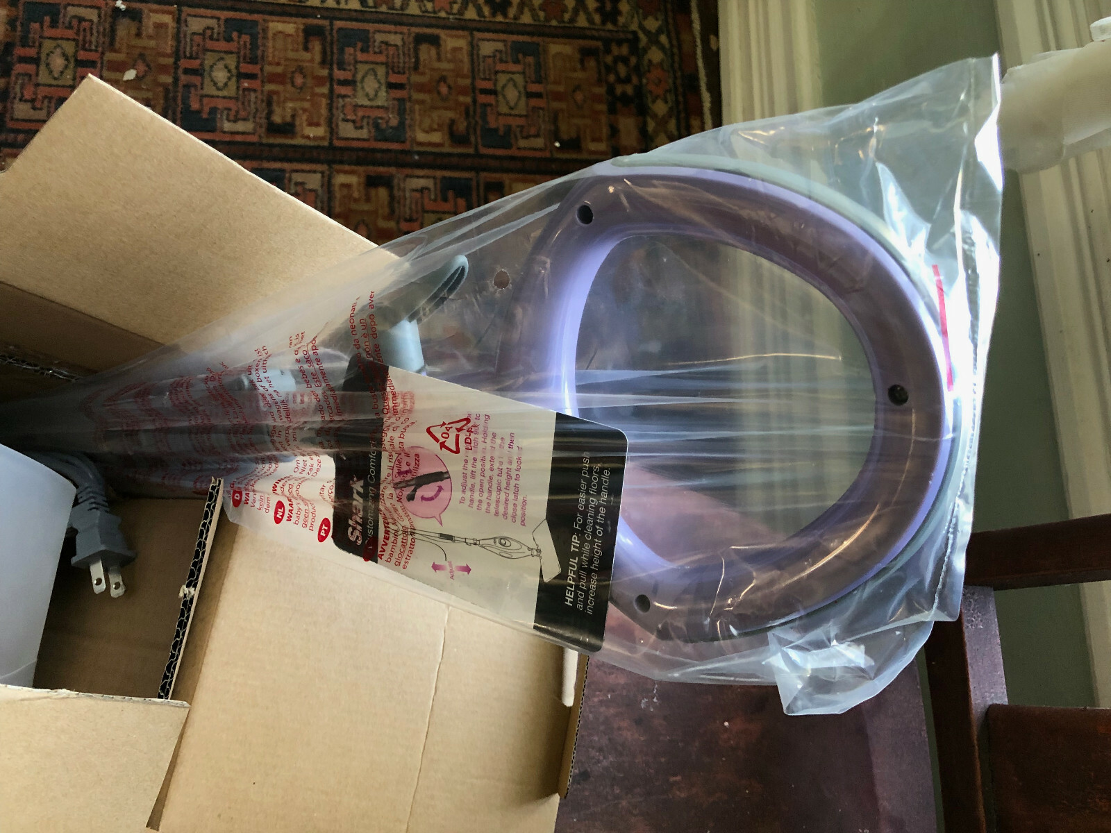 New! Shark Professional Electric Steam Mop Corded S3501