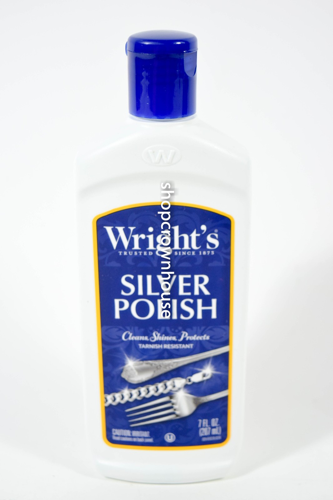 1 Wright’s Silver Polish Anti-Tarnish 7oz Cleans Polishes Long Term Protection