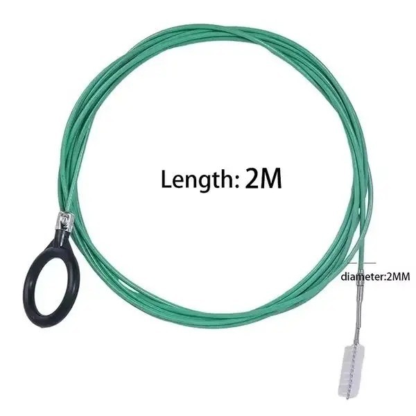 9.84FT Car Sunroof Drain Cleaning Tool Flexible Drain Brush Long Tube Cleaner US