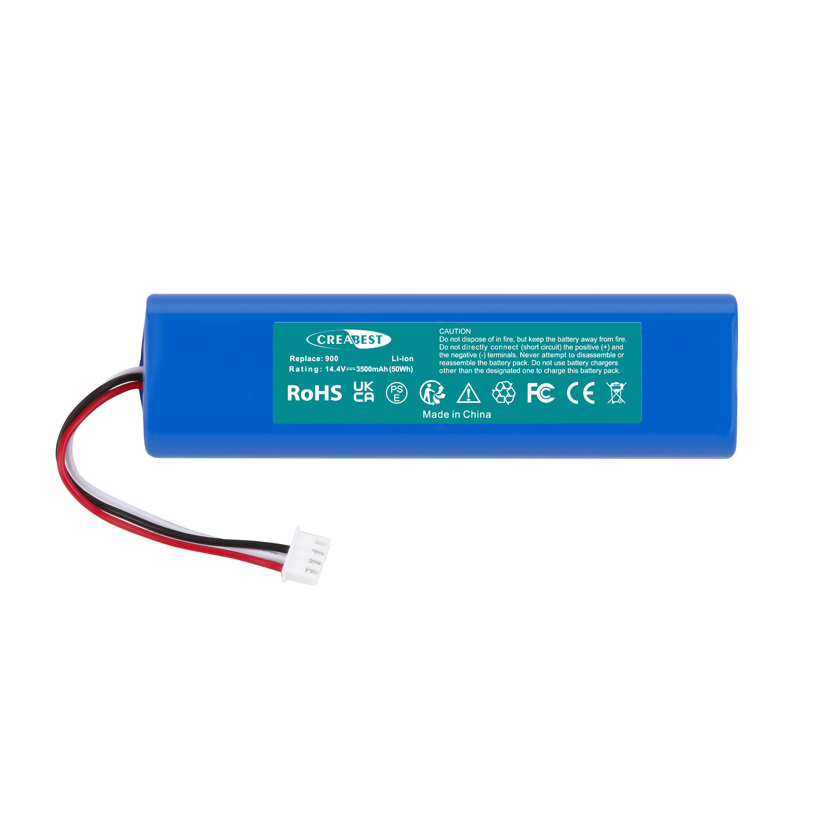 3.5Ah 14.4V Battery For Ecovacs Deebot Ozmo 900 901 905 920 937 S01-LI-148-2600