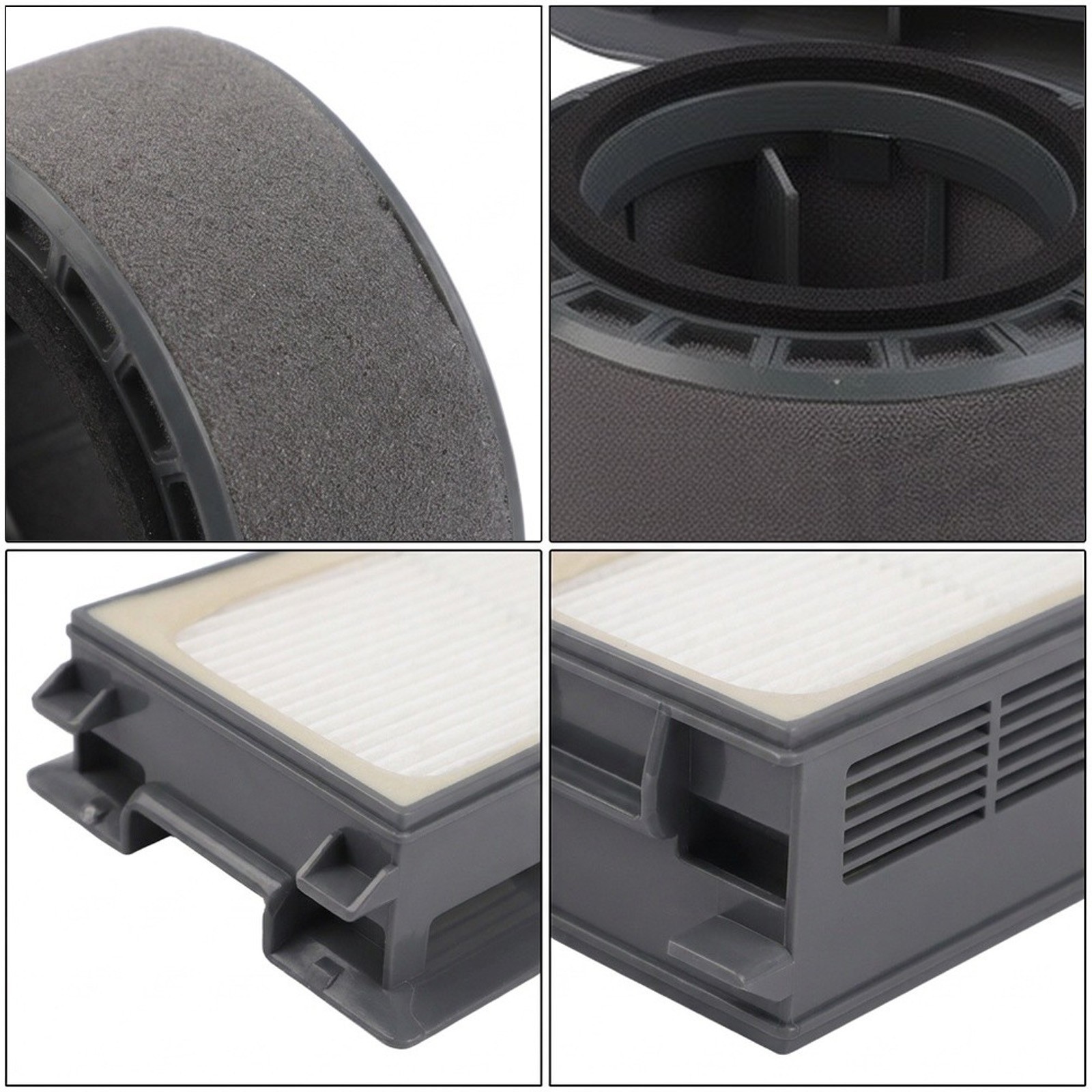 For Exhaust Filter and Motor Protection Filter Set Compatible with For Viomi A9