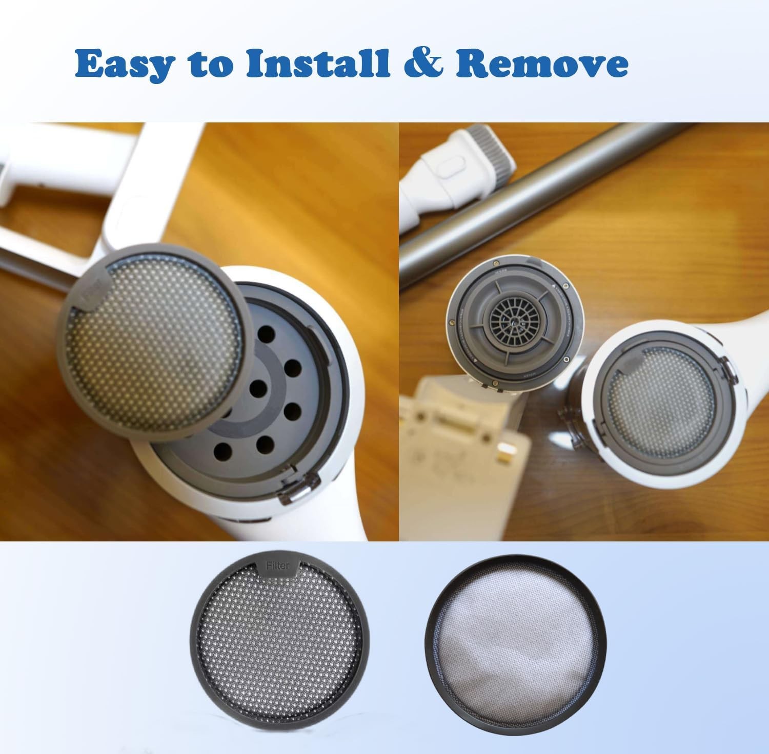 3 Pack Replacement Filter Kit for Dreame T10 T20 T30 Vacuum Cleaner for G9 G10