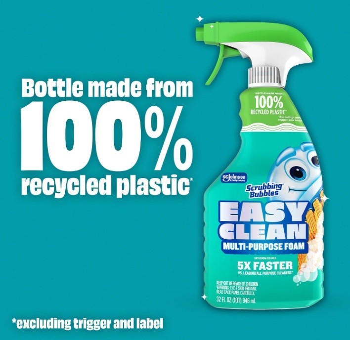 Easy Clean Multi-purpose Foam Bathroom Cleaner, 32 fl. Oz