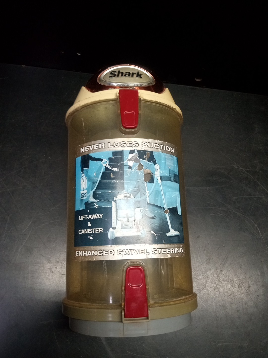 USED Shark Rotator NV501 Vacuum Cleaner Genuine CANISTER professional Yellowed