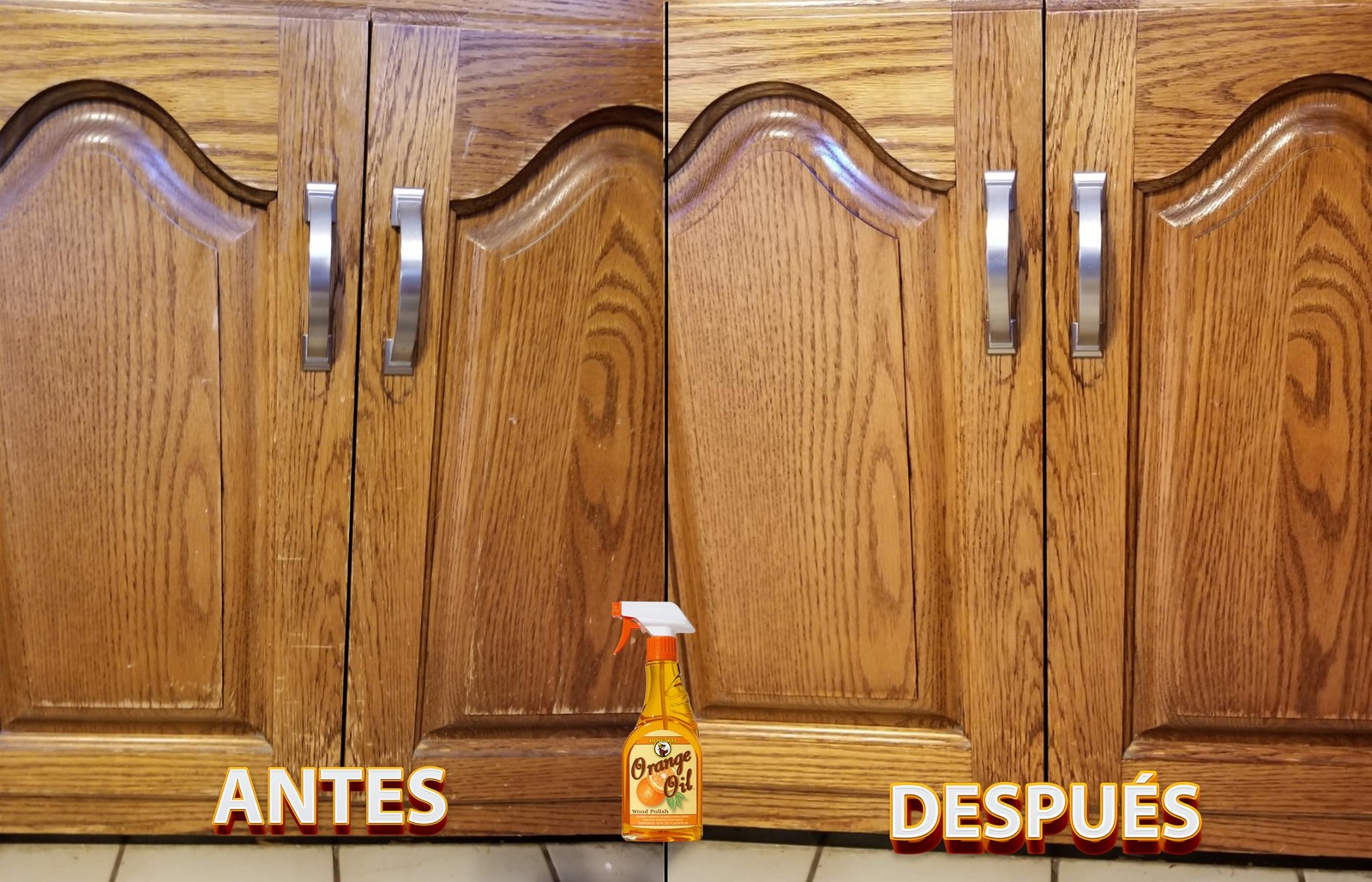 Orange Oil Wood Polish Revitalize Condition Furniture Safe Finished 8 Fl oz
