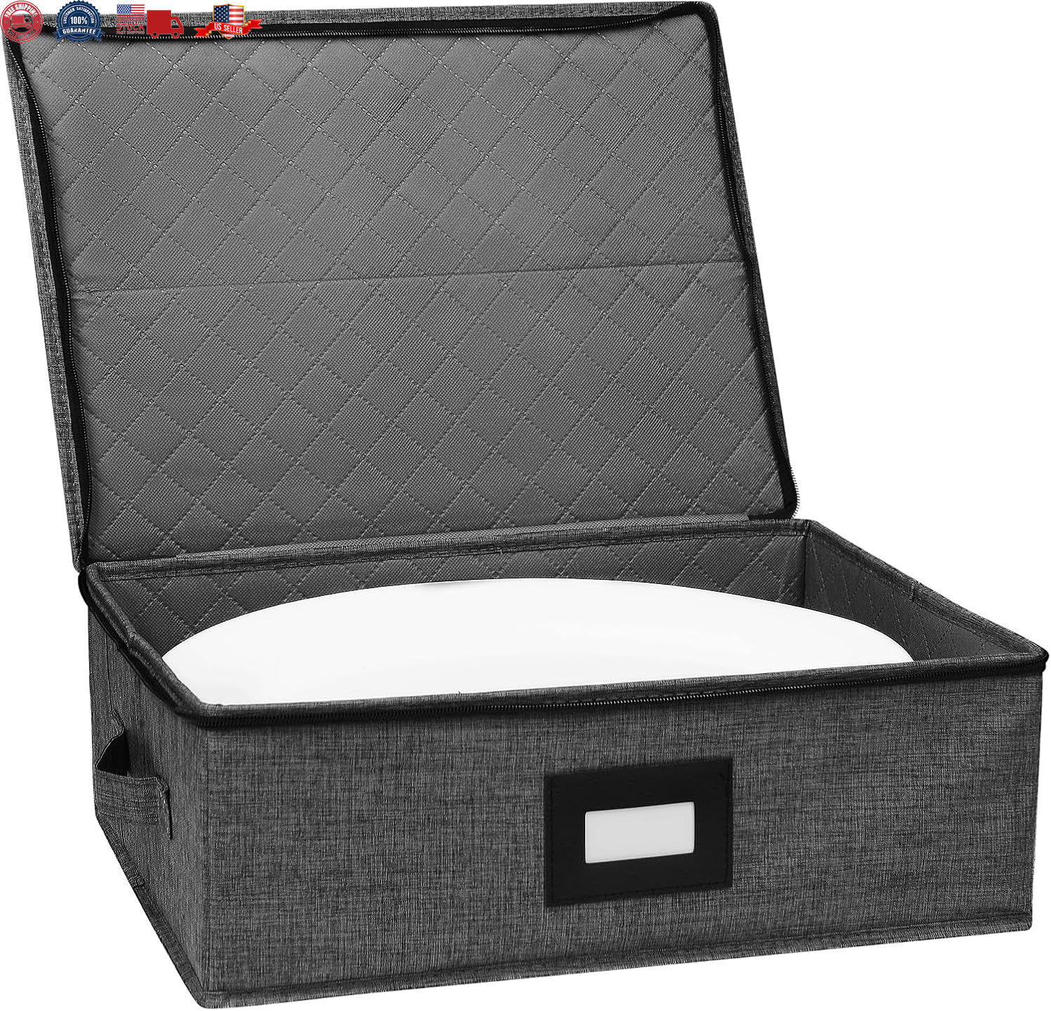 China Storage Containers Hard Shell, Platter Storage Containers 17″ x 13″ x 6…