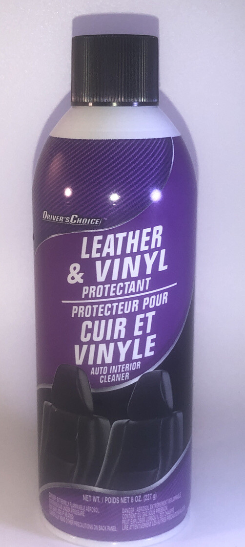 SHIP24H-Drivers Choice Leather & Vinyl Protectant Auto Interior Cleaner 8 oz NEW