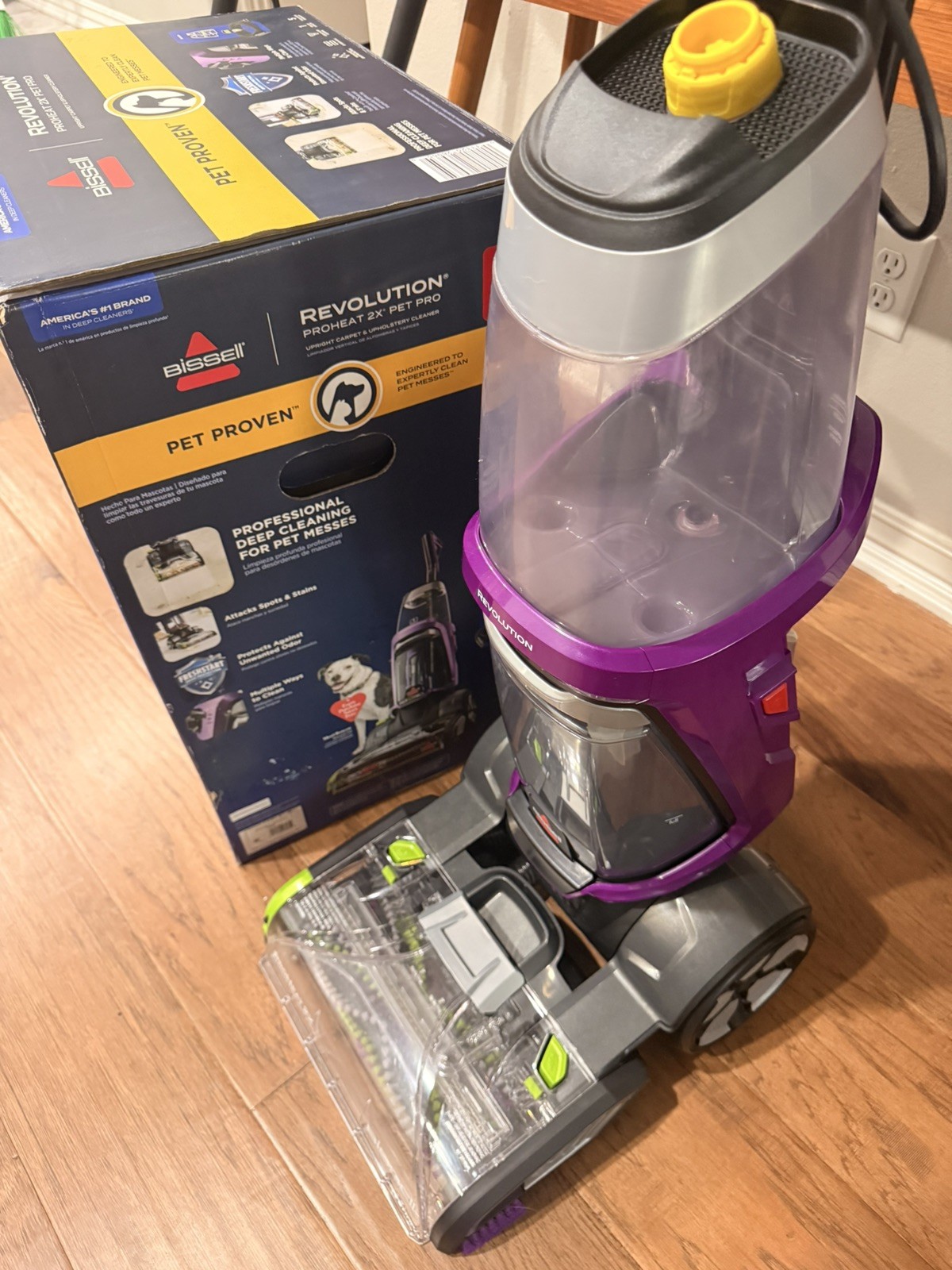 BISSELL Proheat 2X Revolution Pet Pro Plus, 3588F, Upright Deep Cleaner, 30-Minu