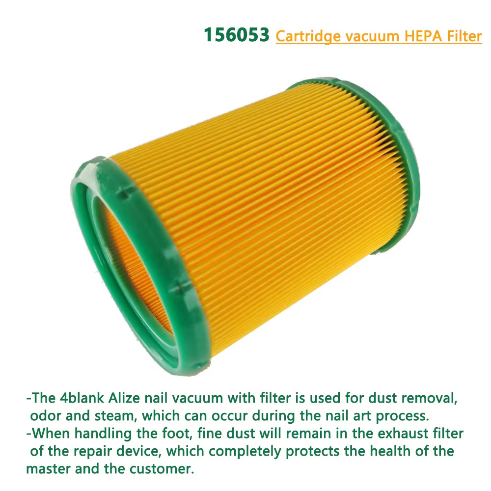 1 PCS 156053 Cartridge vacuum HEPA Filter for Nail vacuum cleaner 4BLANC Alize