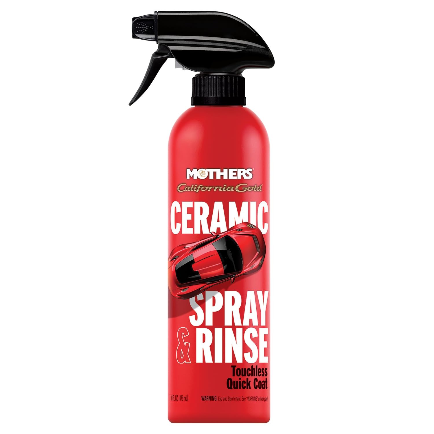 California Gold Ceramic Spray & Rinse Wax, 16 oz. – Water-Activated Touchless…