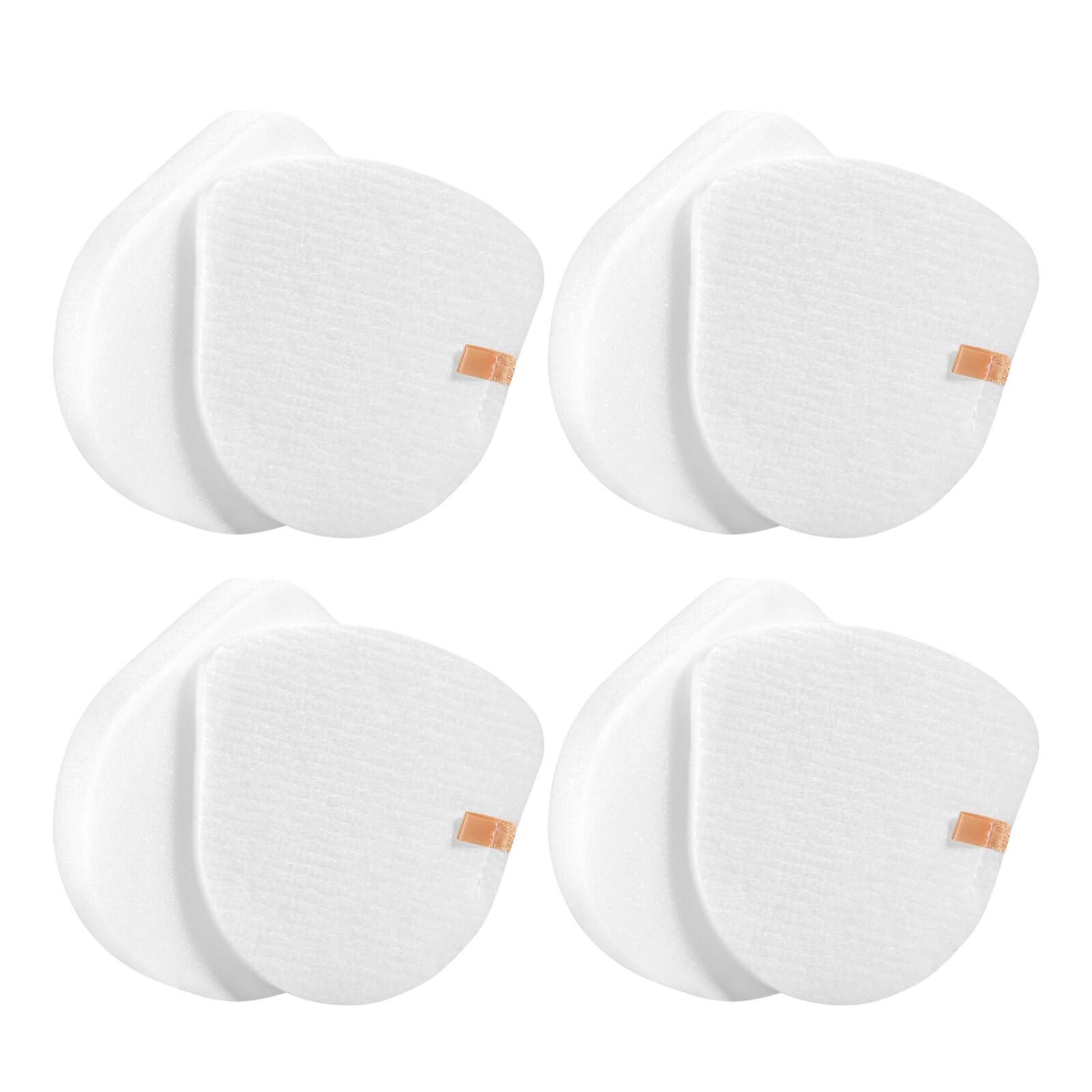 Nispira XFFK560 Foam Filters for Shark Upright Vacuum UV650 UV725 ZU560, 4 Packs