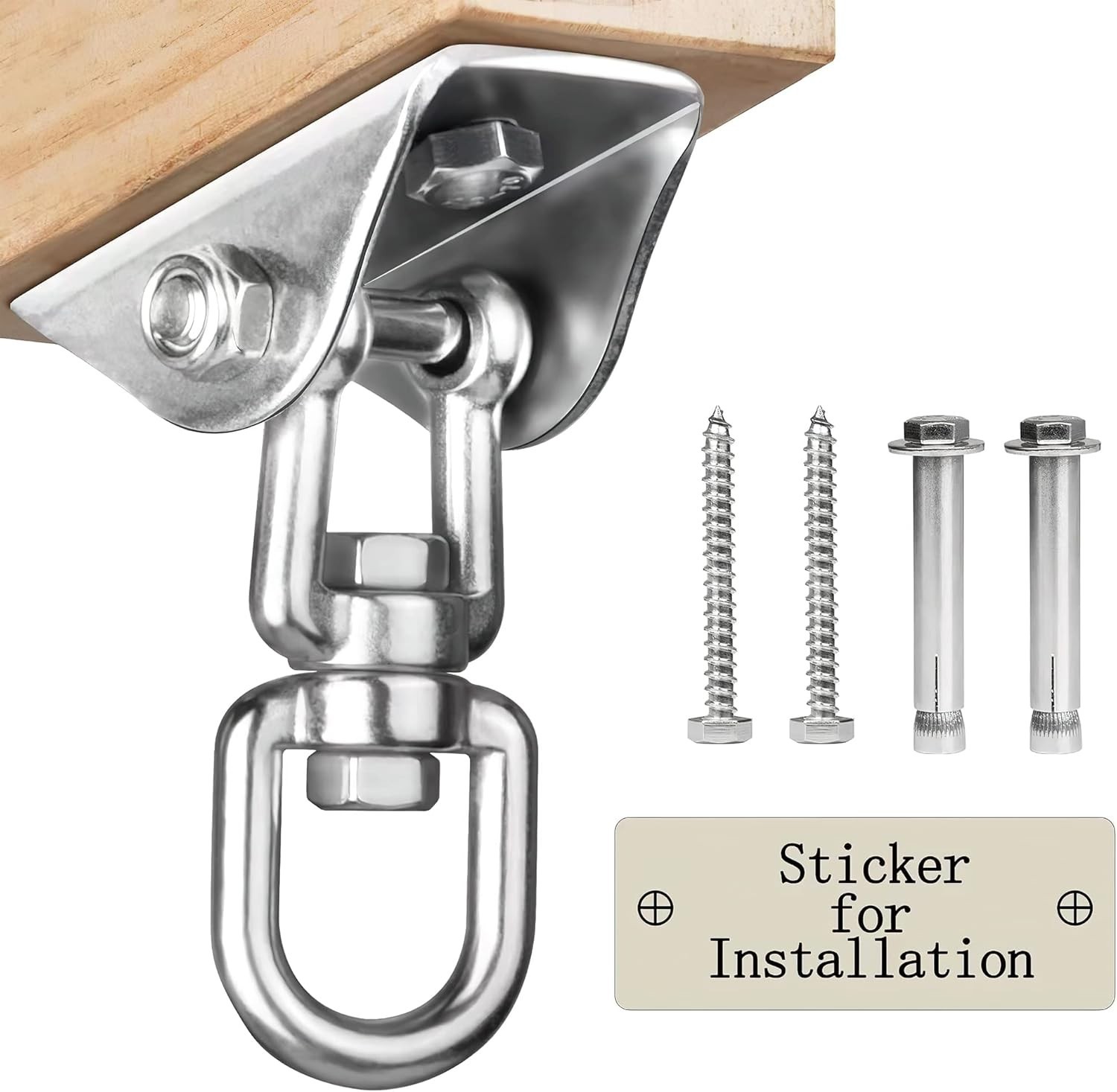 Heavy Duty Swing Hangers for Wooden Sets 2000 LB Capacity Hammock Hanger 360 Swi