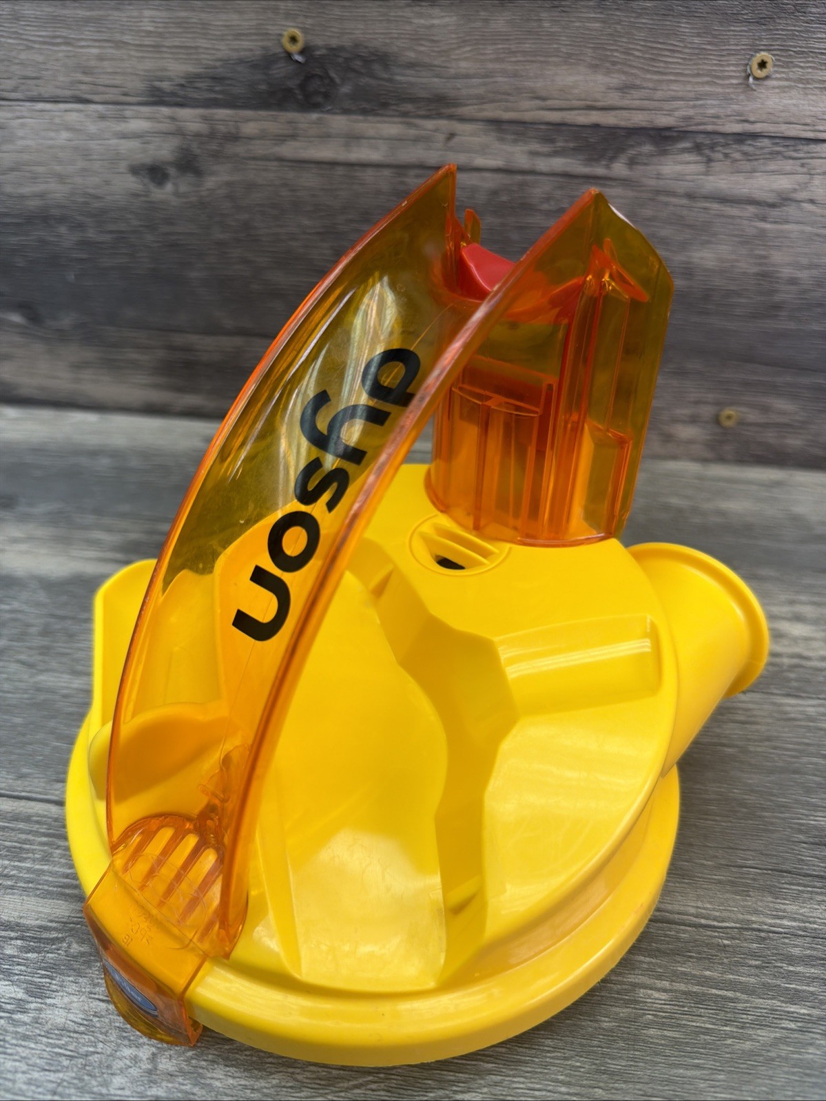 Authentic Dyson DC14 DC15 Lid Top Handle Release For Cyclone Dust Bin Yellow