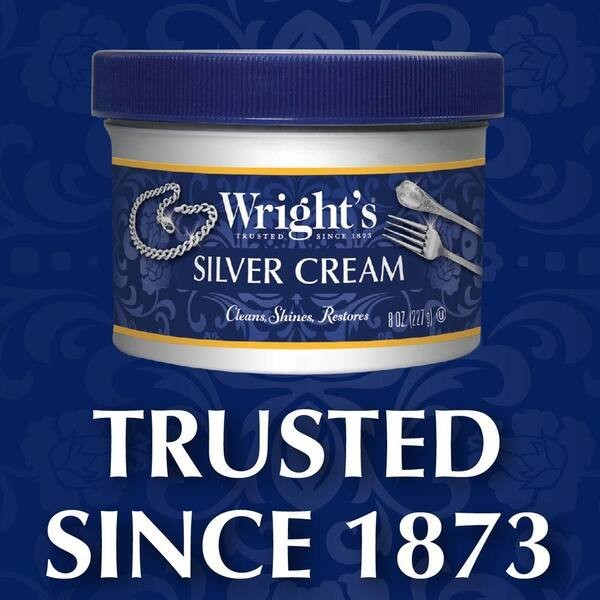 Wright’s ( 3 Pack ). Silver Polish Cream Cleans, Shines & Restores Ready to Use