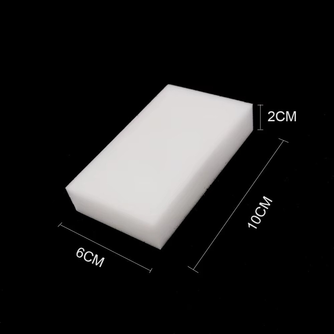 100 PCS Sponge Eraser BULK PACK Melamine Cleaning Foam 3/4″ Thick Kitchen Bath