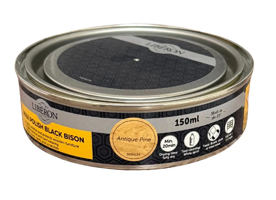 Liberon – Wax Polish Black Bison Paste – 150ml