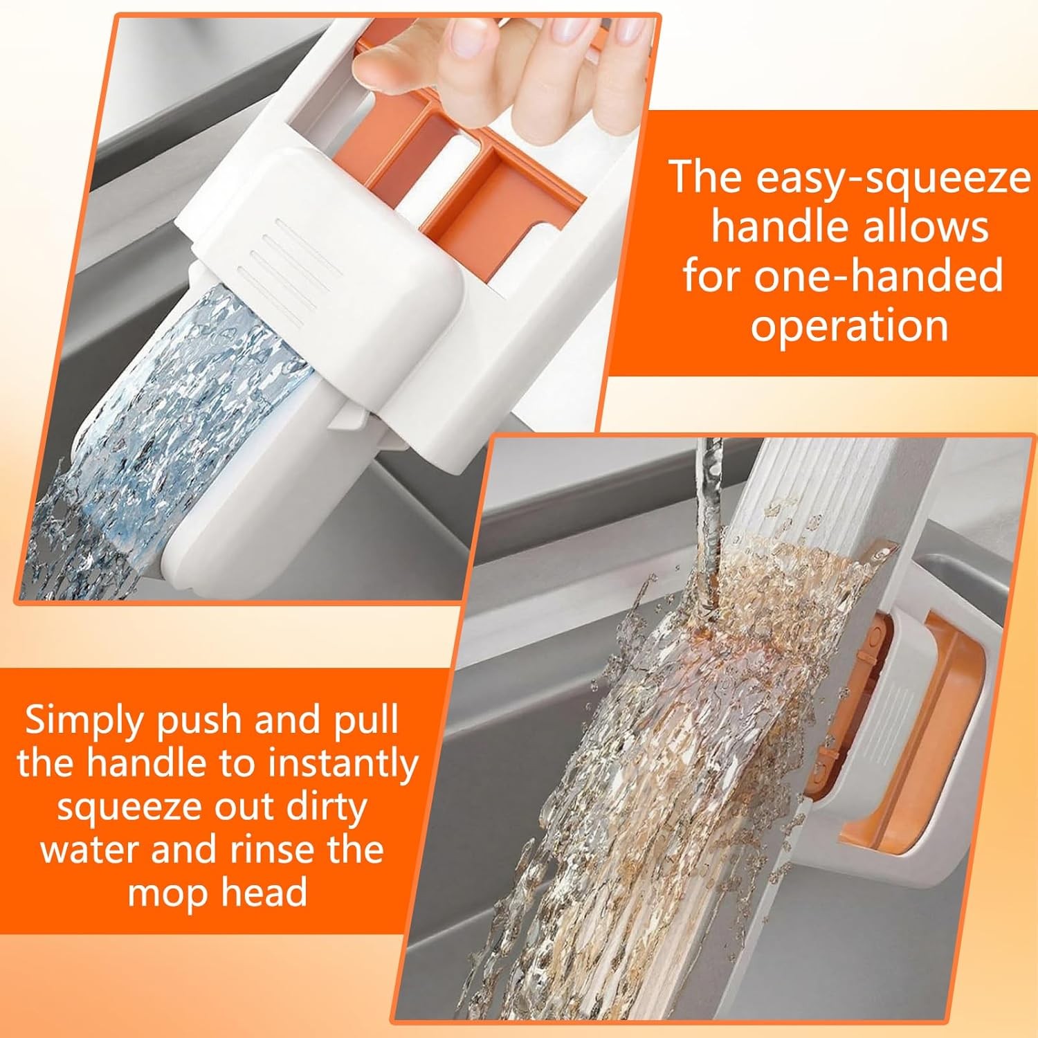 Mini Foldable Desktop Mop Portable Mini Cleaning Sponge Mop Wet And Dry Use
