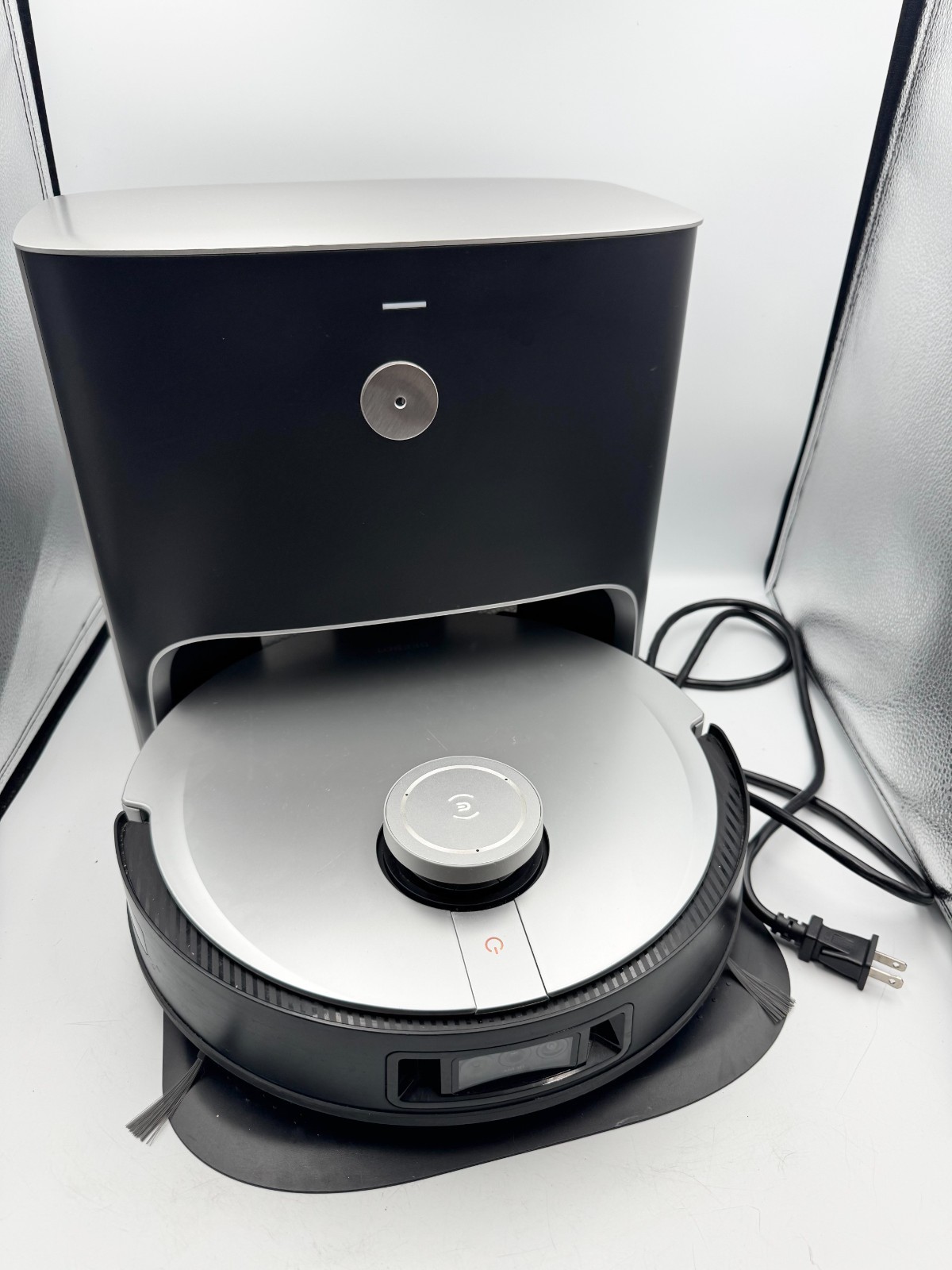 Ecovacs Deebot X1 Plus Robot Vacuum And Mop Combo With Self Emptying Station