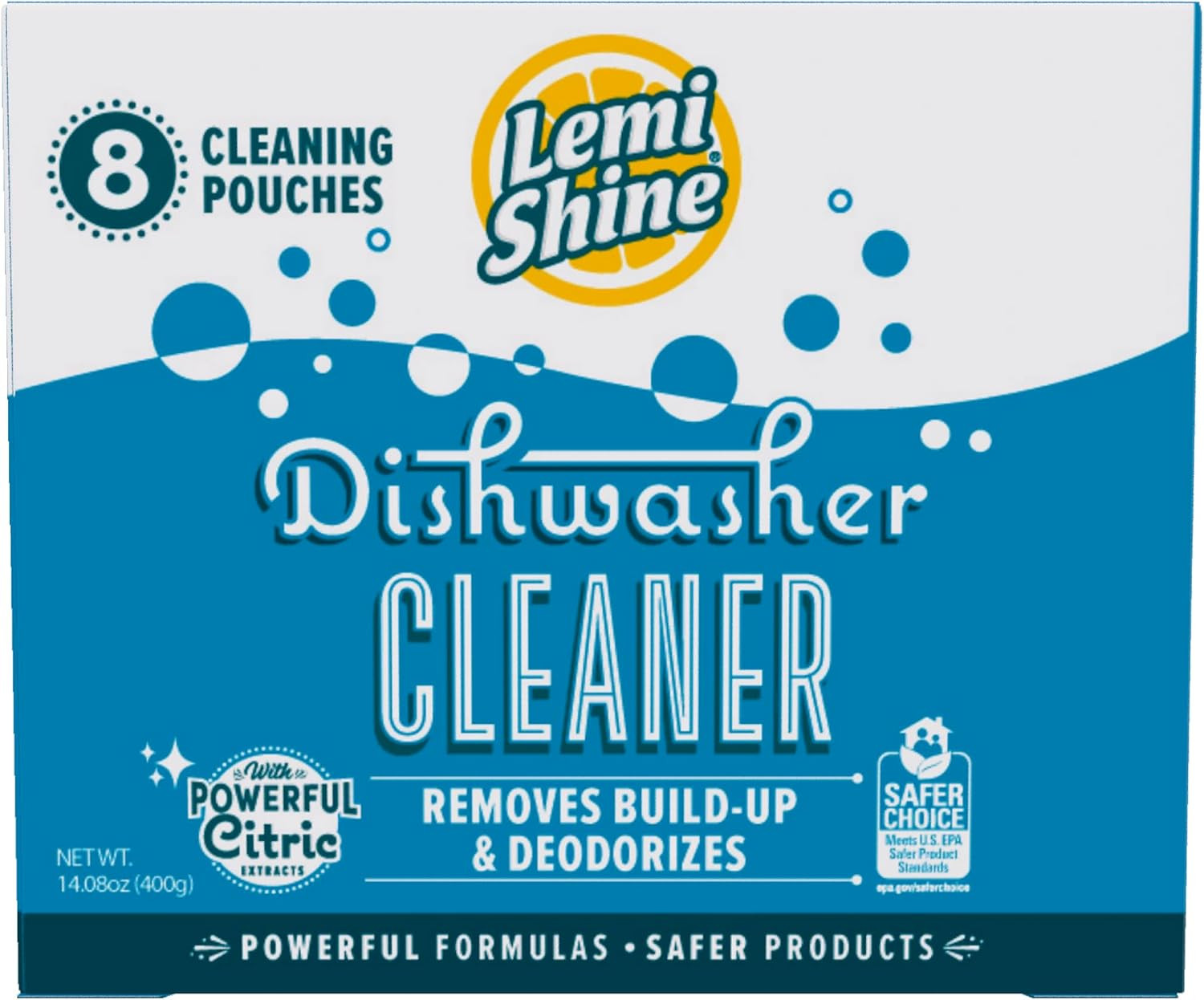 Natural Dishwasher Cleaner Removes Buildup Deodorizes 14 Ounces