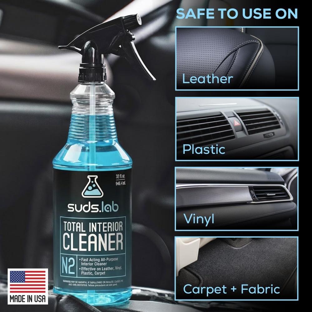 (2 pack) N2 Interior Cleaner, 32 oz