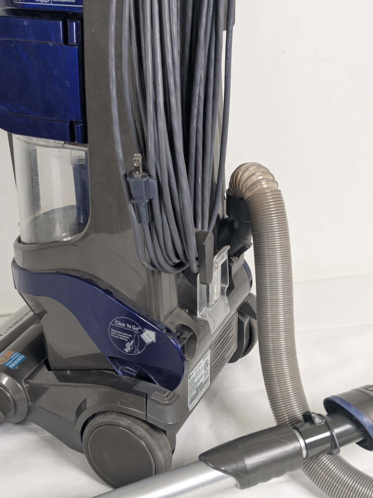 LG KOMPRESSOR LUV300B Dualforce Upright Bagless Vacuum Cleaner