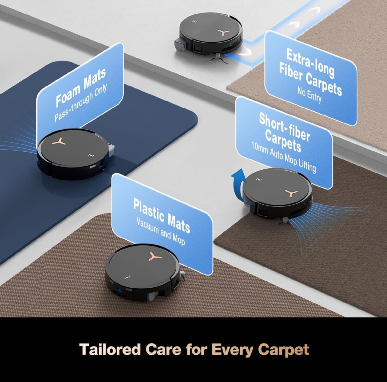 ECOVACS DEEBOT X8 PRO OMNI Robot Vacuum and Mop, 18000Pa, Self-Emptying, Black