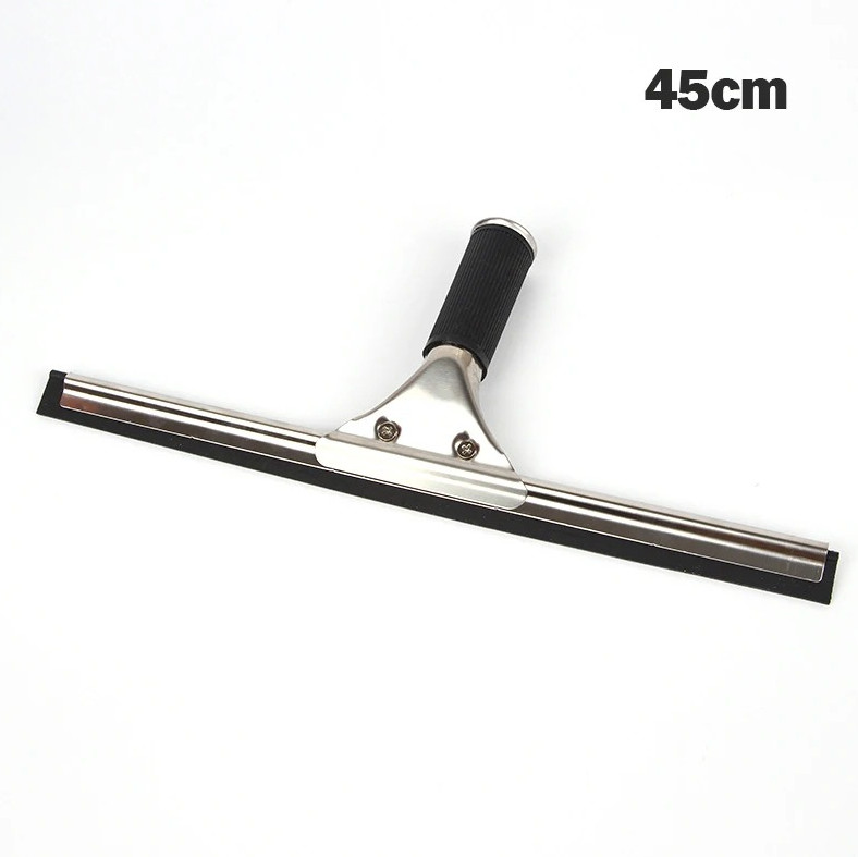 1pcs Glass Cleaning Squeegee Window Wiper 25/35/45cm Rubber Blade Cleaner – NEW