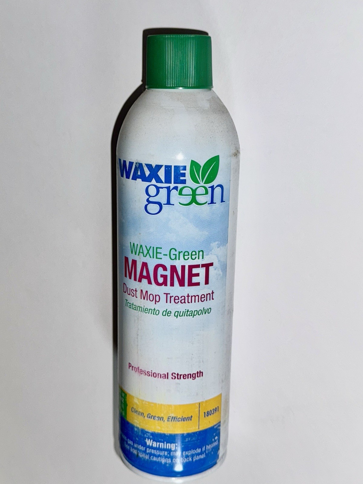 Waxie-Green Magnet Dust Mop Treatment 18oz Can Professional Strength 180391 NEW