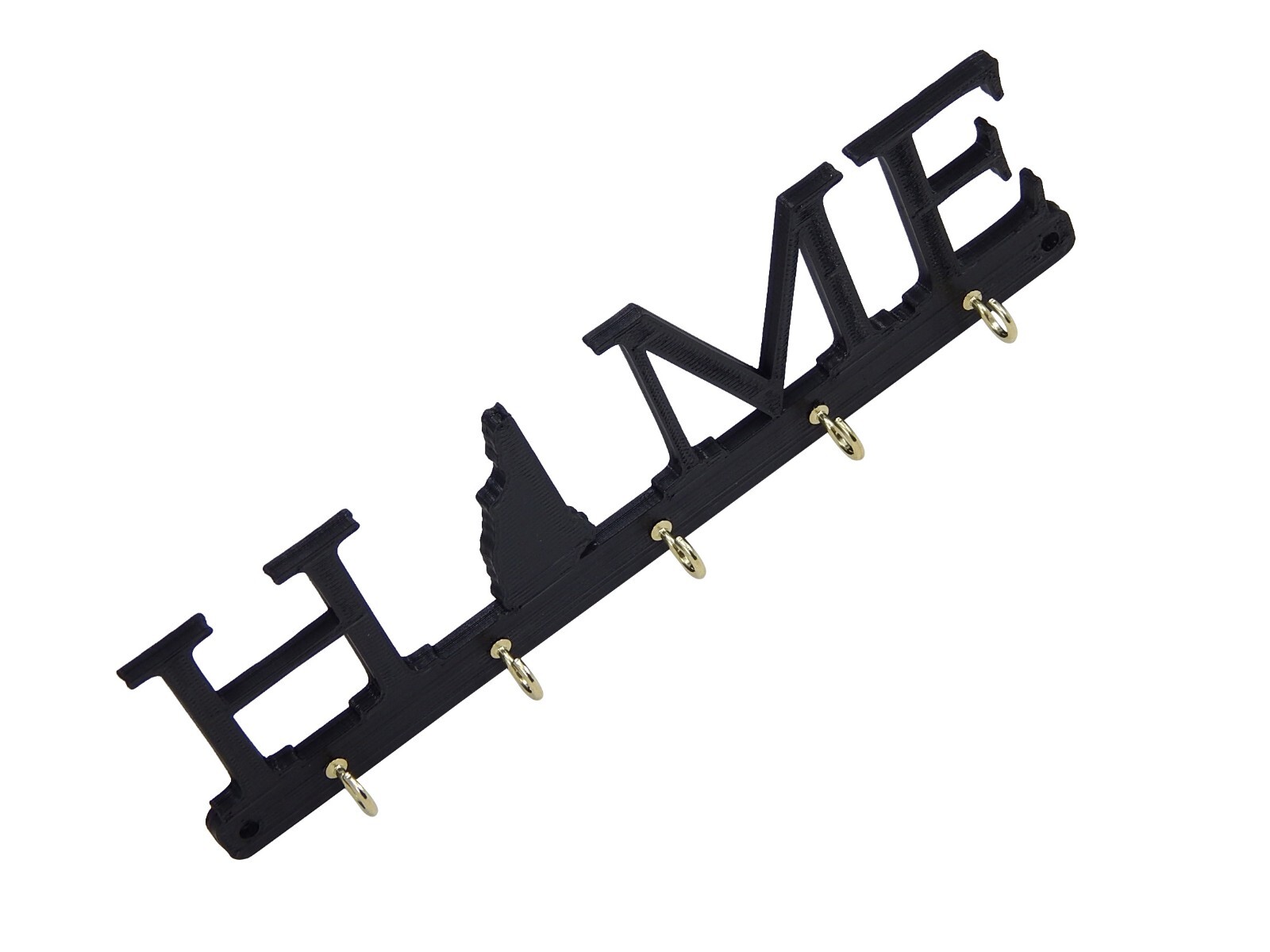 New Hampshire Home State Shape Key Holder Hanger Rack Housewarming Wall Gift