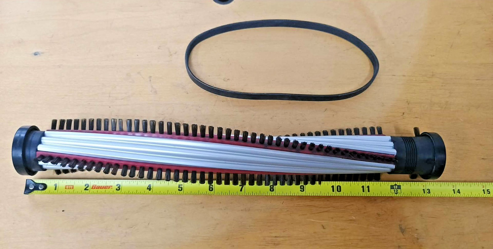 Riccar RADP.4 Brushroll D375-7000 & A014-0100 Belt. 13 1/4 in Brushroll