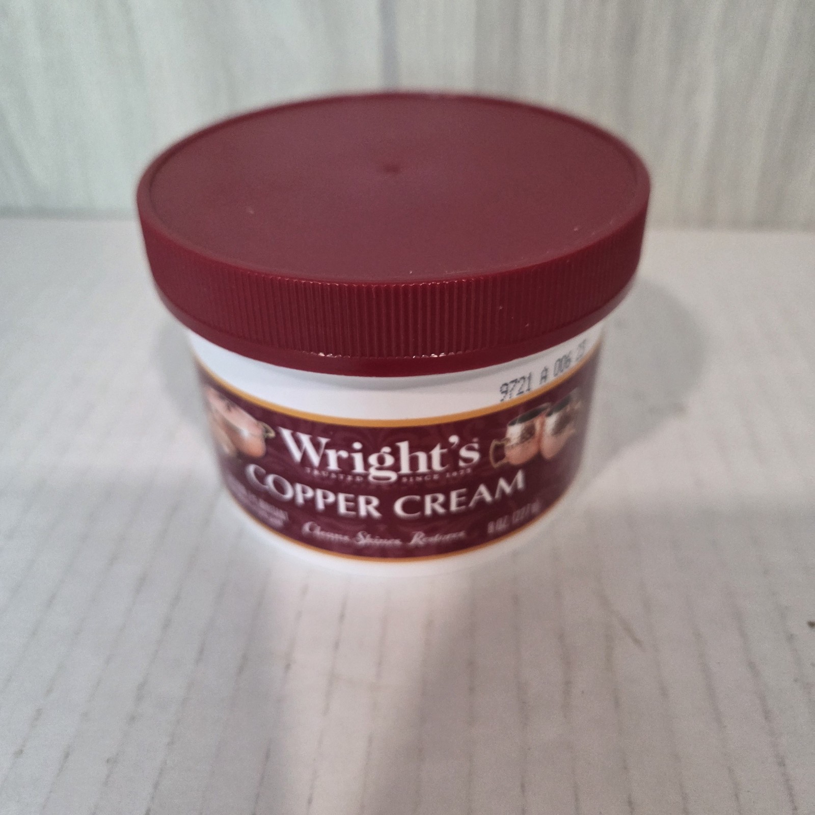 Wright’s Copper and Brass Cream Cleaner – 8 Ounce – Gently Cleans and Removes…