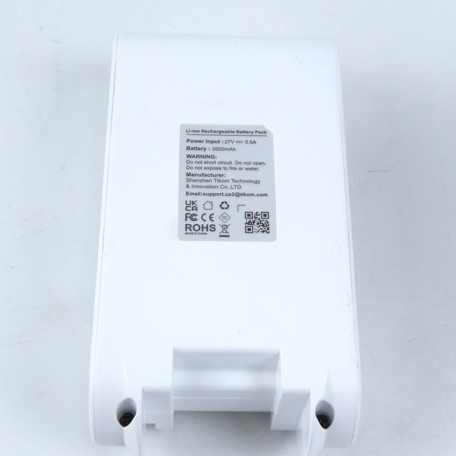 Replacement Battery 1 Pack, Only V500 Cordless Vacuum Cleaner